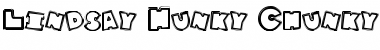 Download Lindsay Hunky Chunky Funk Regular Font Title Preview