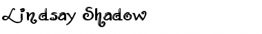 Download Lindsay Shadow Regular Font Title Preview