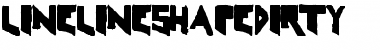 Download LineLineShapeDirty Medium Font Title Preview Download LineLineShapeDirty Medium Font Title Preview