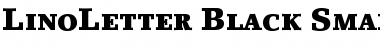 Download LinoLetter MediumSC Bold Font Title Preview