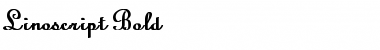 Download Linoscript Bold Font