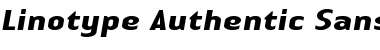 Download LTAuthenticSans BoldItalic Bold Italic Font Title Preview