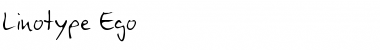 Download LinotypeEgo Regular Font Title Preview