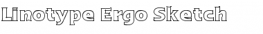 Download LTErgo Sketch Regular Font Title Preview