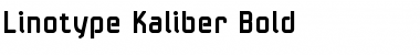 Download LinotypeKaliber Bold Font Title Preview