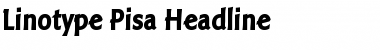 Download LTPisa Headline Regular Font Title Preview Download LTPisa Headline Regular Font Title Preview