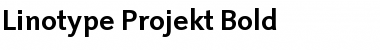 Download LinotypeProjekt Bold Font Title Preview