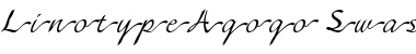Download LTAgogo SwashOne SwashOne Font Title Preview
