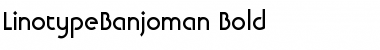 Download LTBanjoman Roman Bold Font Title Preview
