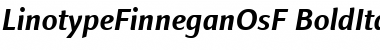 Download LTFinnegan OsF Regular Bold Italic Font Title Preview