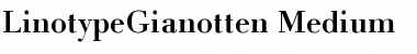 Download LTGianotten Medium Font