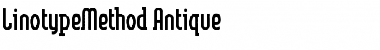 Download LTMethod Antique Regular Font Title Preview