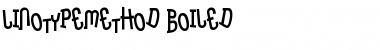 Download LTMethod Boiled Boiled Font Title Preview