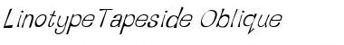 Download LTTapeside Regular Oblique Font Title Preview Download LTTapeside Regular Oblique Font Title Preview