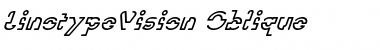 Download LTVision Oblique Font Title Preview