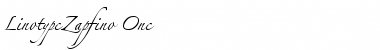 Download LinotypeZapfino One Font Title Preview Download LinotypeZapfino One Font Title Preview