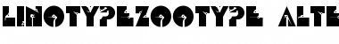 LTZootype Alternate Font