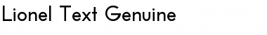 Download Lionel Text Genuine Regular Font Title Preview Download Lionel Text Genuine Regular Font Title Preview