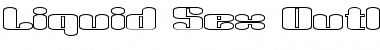 Download Liquid Sex Outline Regular Font Title Preview