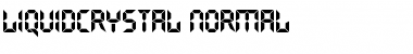 Download LiquidCrystal Normal Font Title Preview