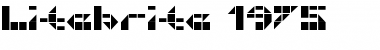 Download Litebrite 1975 Regular Font Title Preview