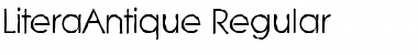 Download LiteraAntique Regular Font Title Preview