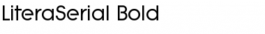 Download LiteraSerial Bold Font Title Preview