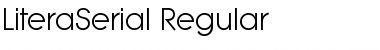 Download LiteraSerial Regular Font Title Preview
