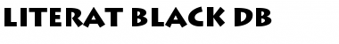 Download Literat Black DB Regular Font Title Preview Download Literat Black DB Regular Font Title Preview