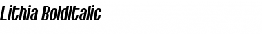 Download Lithia Italic Font Title Preview Download Lithia Italic Font Title Preview