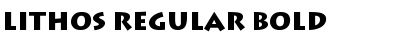 Download Lithos Regular Bold Font Title Preview