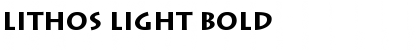 Download Lithos Light Bold Font Title Preview Download Lithos Light Bold Font Title Preview
