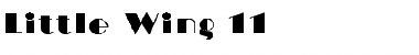 Download Little Wing 11 Regular Font Title Preview