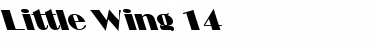 Download Little Wing 14 Regular Font Title Preview