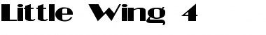 Download Little Wing 4 Regular Font Title Preview