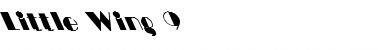 Download Little Wing 9 Regular Font Title Preview