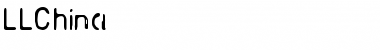 Download LLChina Regular Font Title Preview