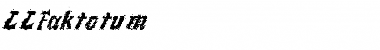 Download LLFaktotum Regular Font Title Preview
