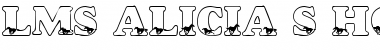 Download LMS Alicia's Horses Regular Font Title Preview