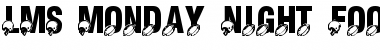 Download LMS Monday Night Football Regular Font Title Preview