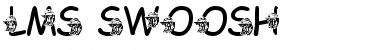 Download LMS Swoosh Regular Font Title Preview