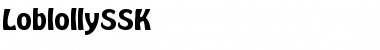 Download LoblollySSK Regular Font Title Preview