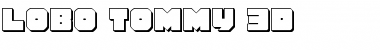 Download Lobo Tommy 3D Regular Font Title Preview