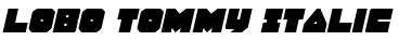 Download Lobo Tommy Italic Italic Font Title Preview