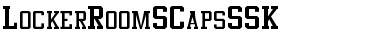 Download LockerRoomSCapsSSK Regular Font Title Preview