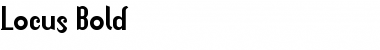 Download Locus Bold Font Title Preview Download Locus Bold Font Title Preview
