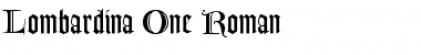 Download Lombardina One Roman Font Title Preview Download Lombardina One Roman Font Title Preview