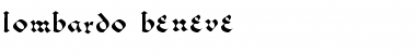 Download Lombardo-Beneve Regular Font Title Preview Download Lombardo-Beneve Regular Font Title Preview