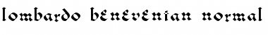 Download Lombardo-Beneventan Regular Font Title Preview Download Lombardo-Beneventan Regular Font Title Preview