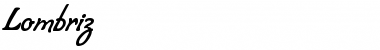 Download Lombriz Regular Font Title Preview Download Lombriz Regular Font Title Preview